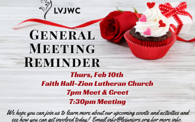 Join Us for Our Next General Meeting