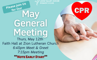 Join Us for our May General Meeting & CPR Training